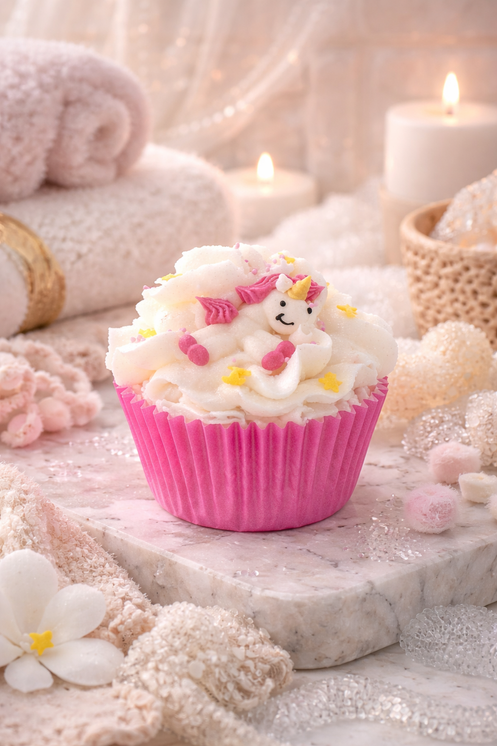 Les Cupcakes de bains.