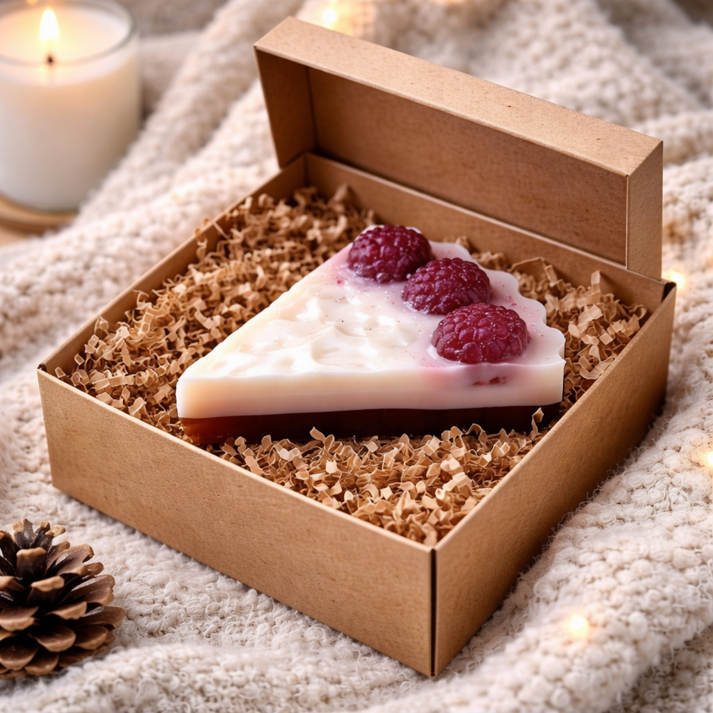Savon Gourmand « Tarte à la Framboise »
