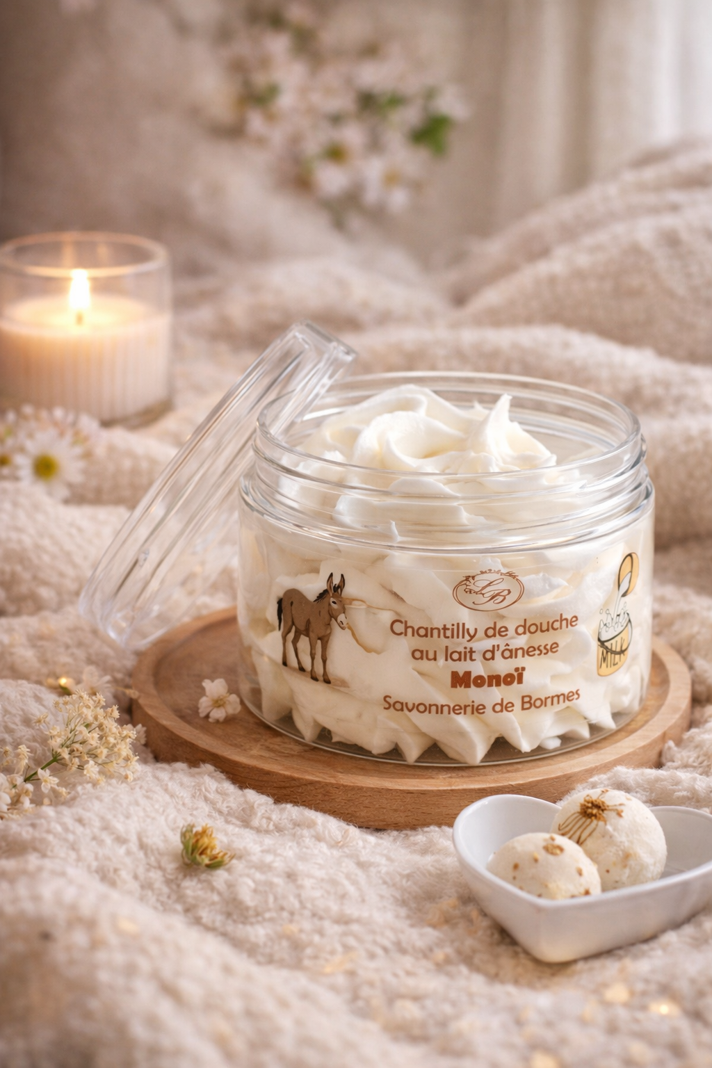 Chantilly de Douche « Monoï »