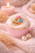 Mini Cupcake de Bain « Sous le soleil »