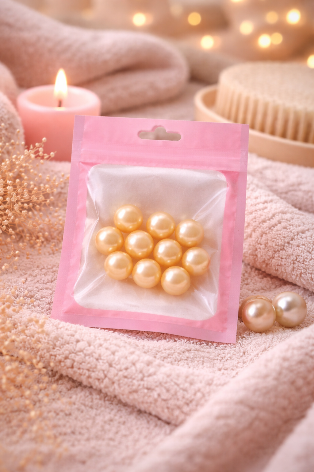 Perle de bain « Vanille »