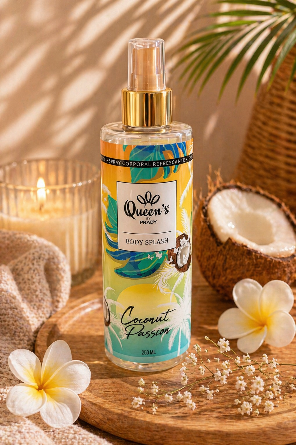 Brume Parfumée « Coconut Passion » Corps&Cheveux.