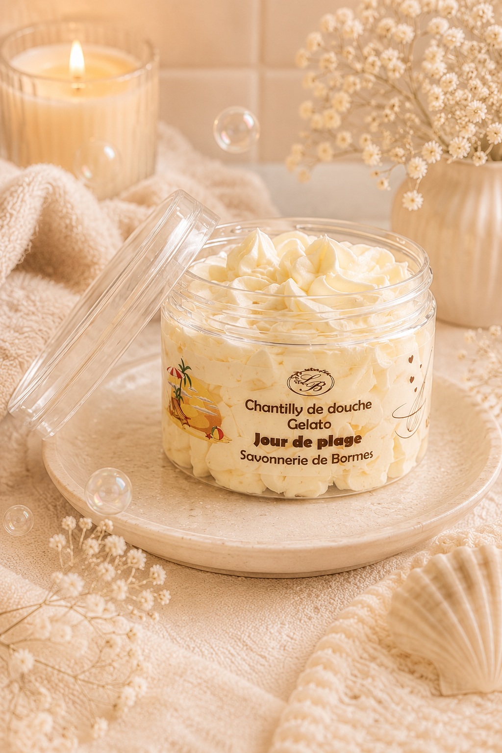 Chantilly De Douche « Jour de Plage ».