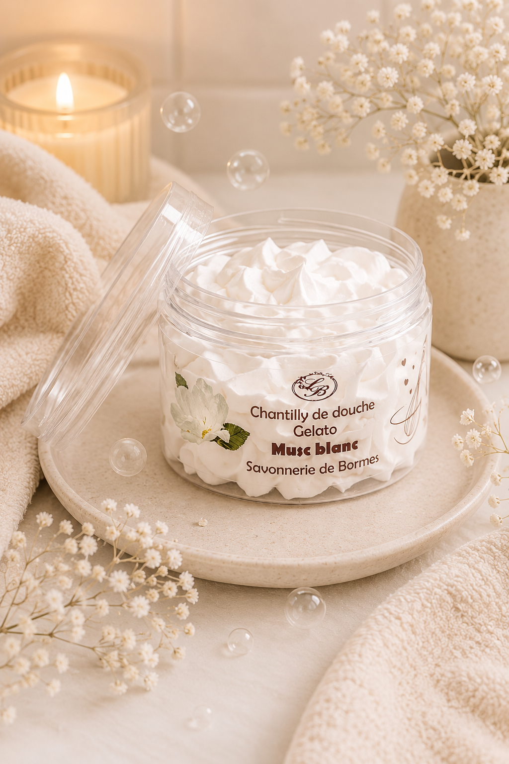 Chantilly De Douche « Musc Blanc »